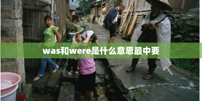 was和were是什么意思最中要