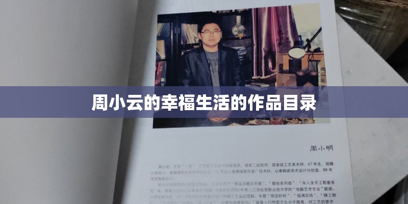 周小云的幸福生活的作品目录