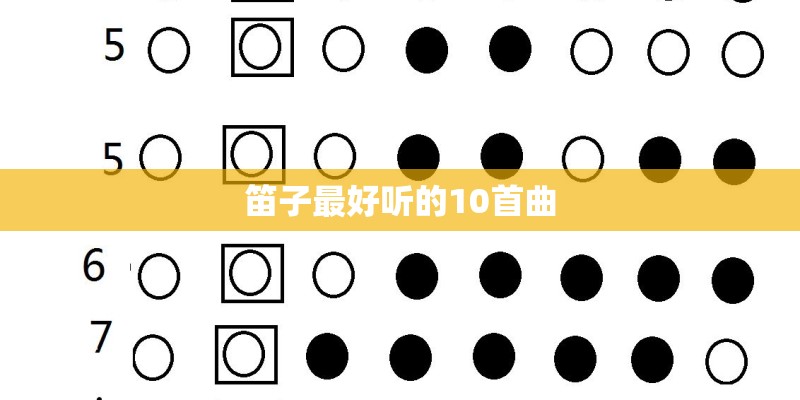 笛子最好听的10首曲