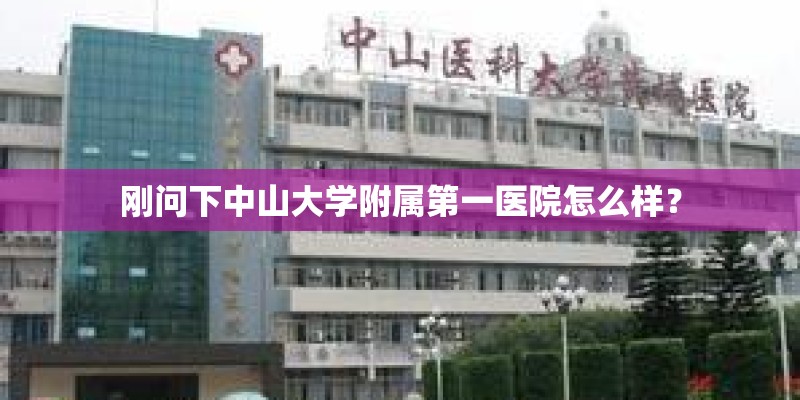 刚问下中山大学附属第一医院怎么样？