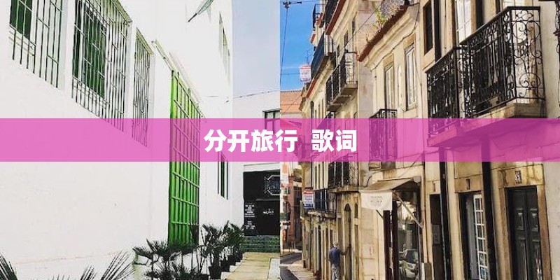 分开旅行  歌词
