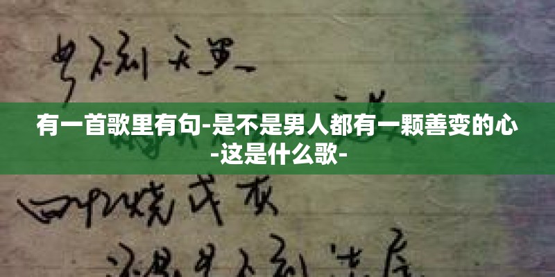 小小虫的歌曲吉他谱
